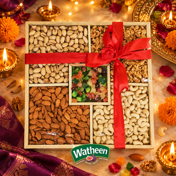 Diwali Special Mixed Fruits With Nuts - Gift Hamper .